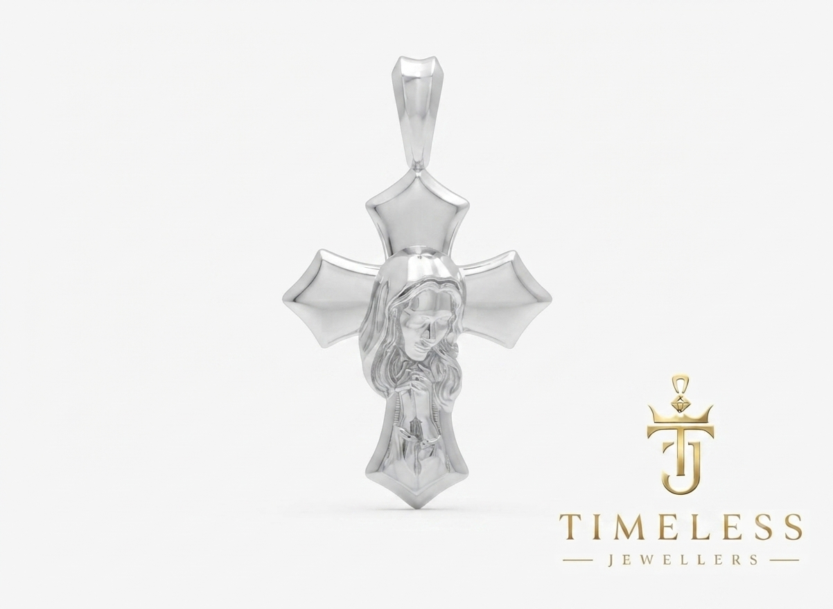 Virgin Mary cross